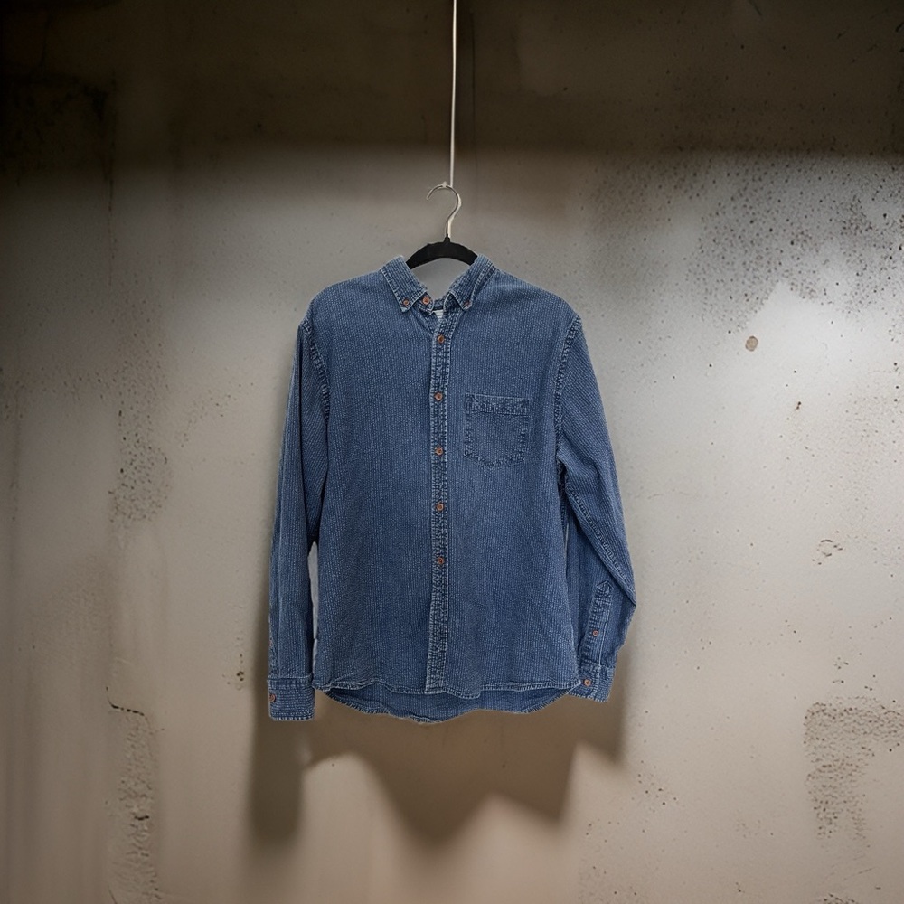 Men Long -Sleeve Button Down